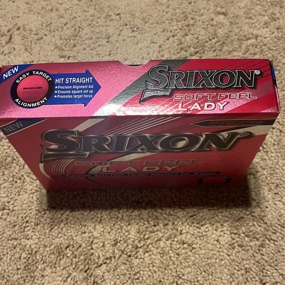 SRIXON ladies, pink golf balls - Picture 3 of 4
